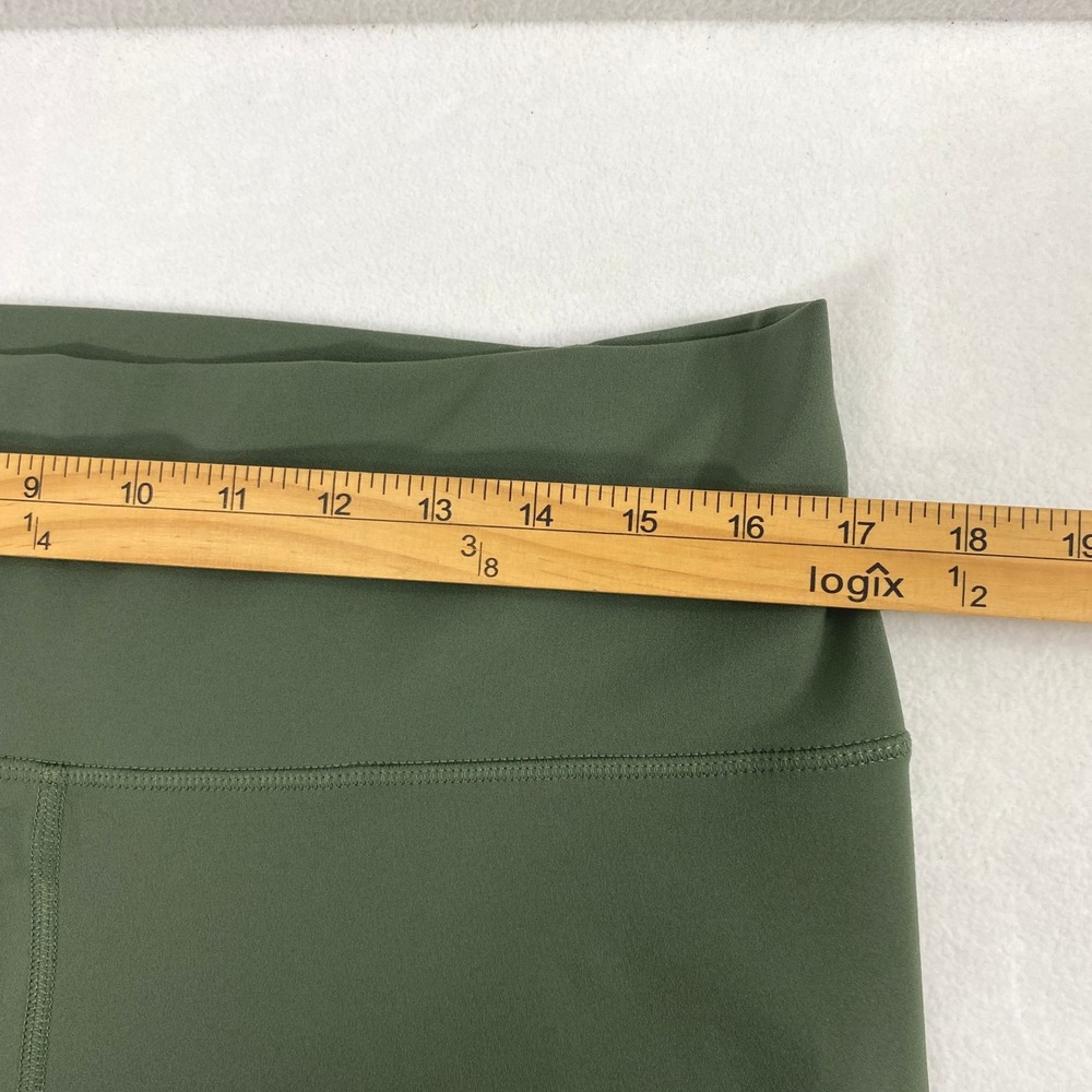 Avia Pants Womens XXL Green  Flare Leg High Rise Athletic Yoga Leggings Casual - Picture 7 of 10